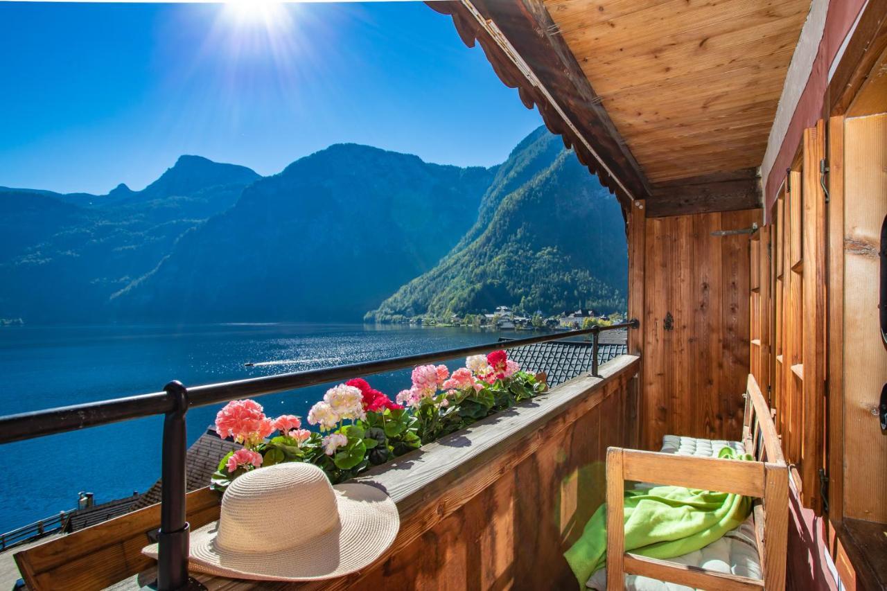 Historic Lakeview Apartments Hallstatt Bagian luar foto