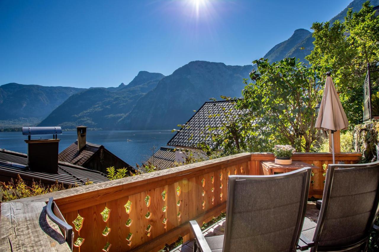 Historic Lakeview Apartments Hallstatt Bagian luar foto