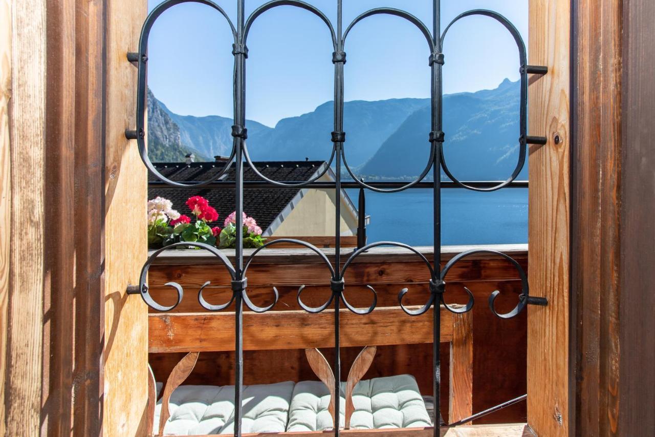 Historic Lakeview Apartments Hallstatt Bagian luar foto